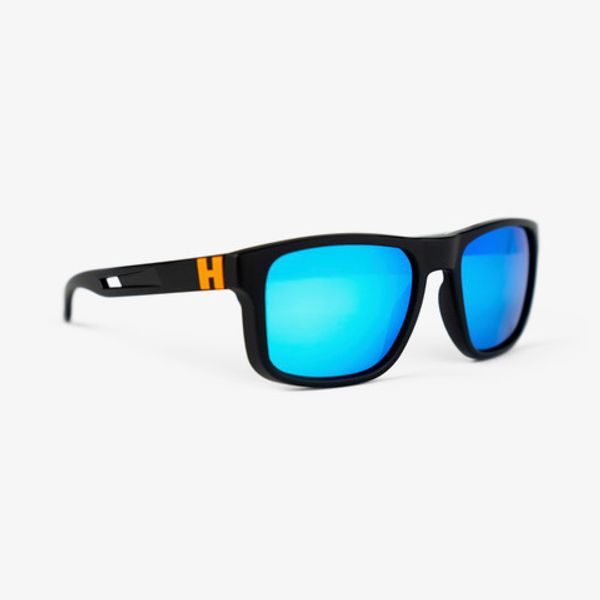 Hydroshades classic black - blue lens